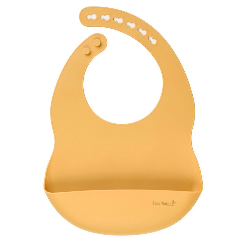 SARO BABY Nordic Silicone Hagesmæk - Mustard