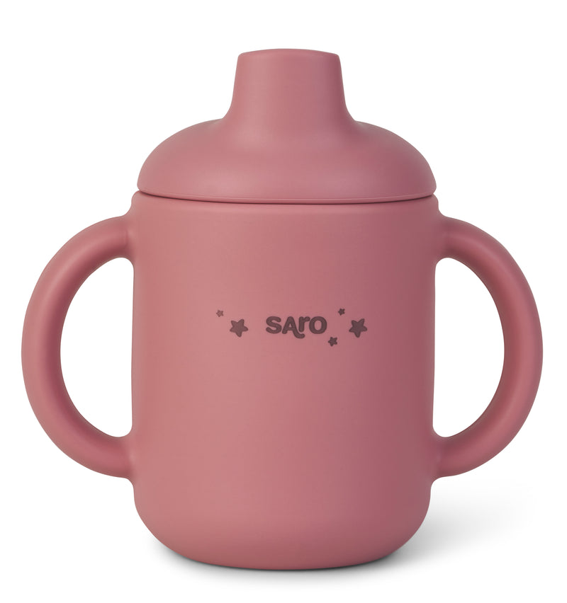 SARO BABY Food & Fun Silicone Spisesæt  - Blossom