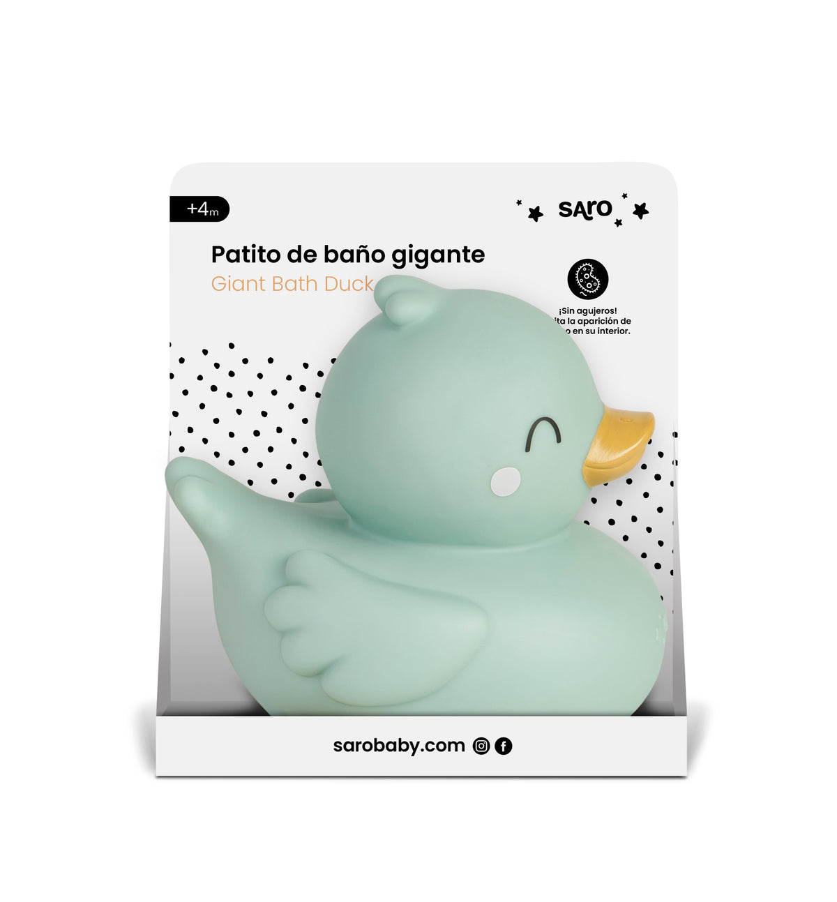 SARO BABY Gigant Badeand - Hunter Mint